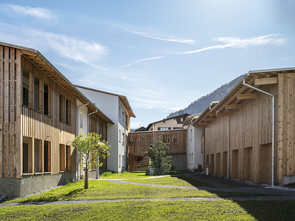 Dwellings in Valendas, Switzterland | Gion A. Caminada, architect