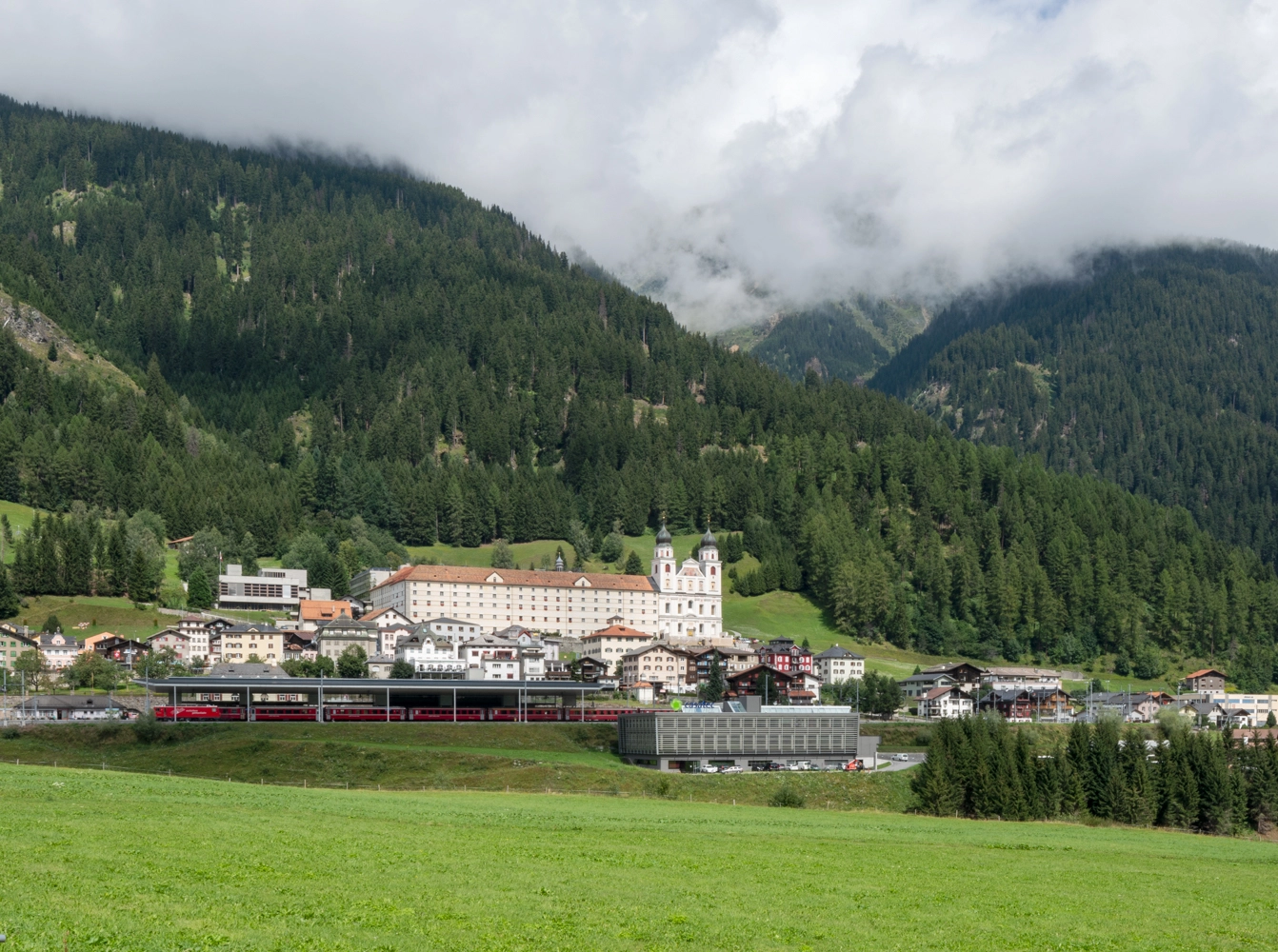 Disentis monastery  girls’ boarding school , Disentis-Mustér,Switzerland