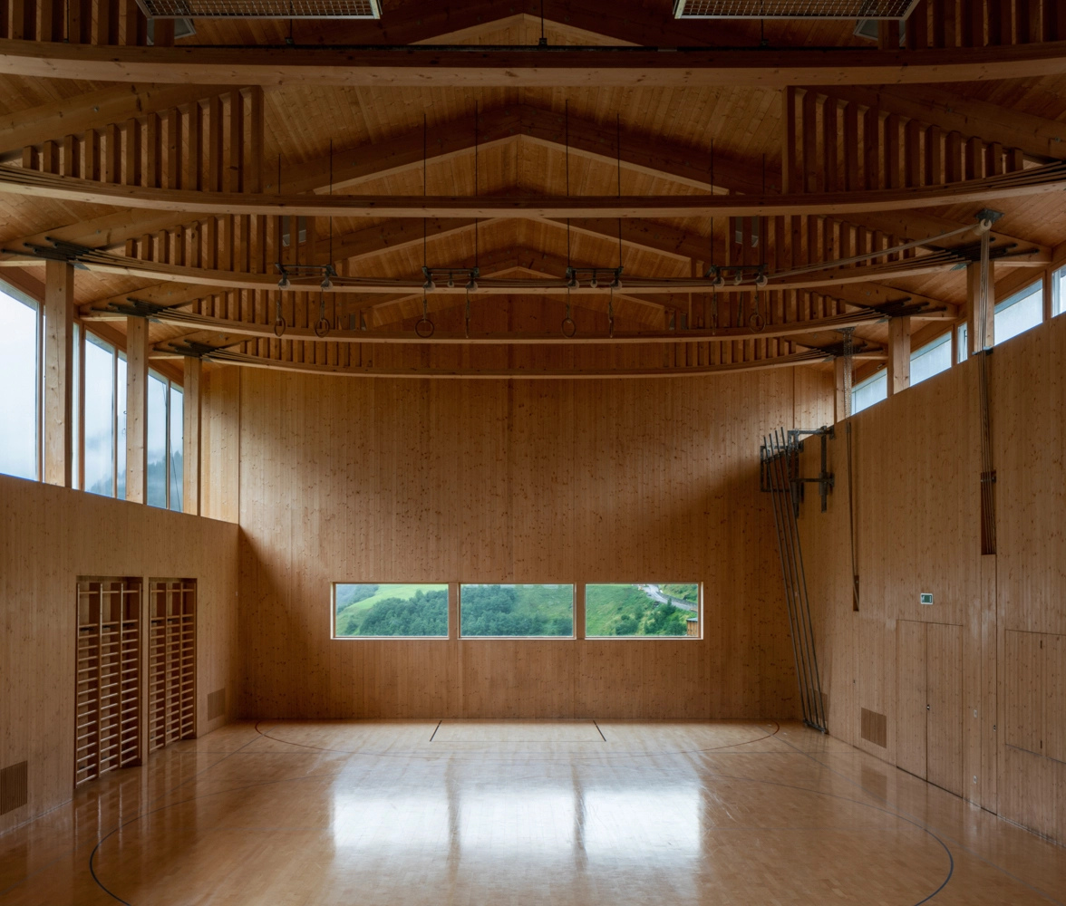 Vrin multipropose hall, Switzerland | Gion Caminada, architect