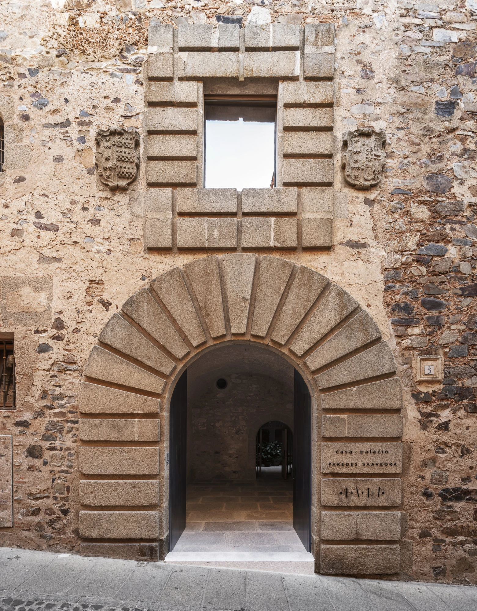 Paredes-Saavedra House in Cáceres, Spain.